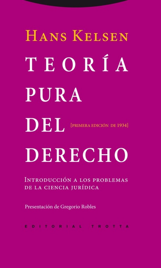 [9788498792355] Teoría pura del derecho