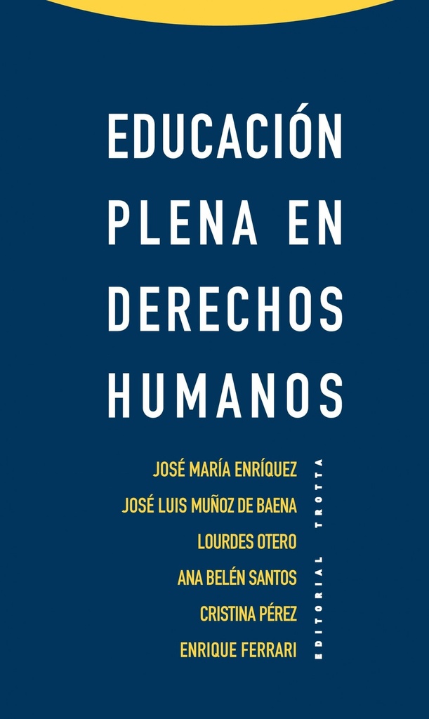 [9788498794861] Educación Plena en Derechos Humanos