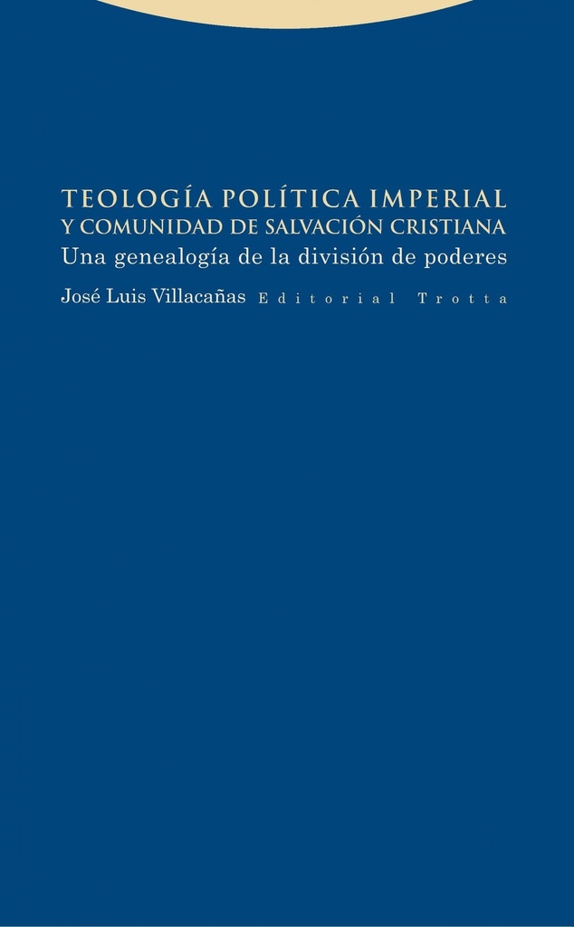 [9788498796278] Teología política imperial y comunidad de salvación cristiana