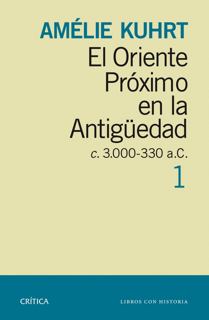 [9788498926880] El Oriente Proximo en la Antigüedad 1