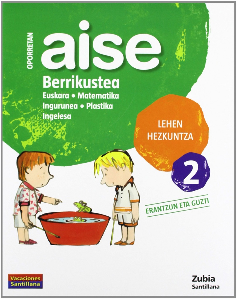 Aise Berrikustea 2 Lehen Hezkunzta Oporretan
