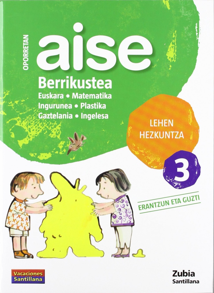 [9788498940664] Aise Berrikustea 3 Lehen Hezkuntza Oporretan