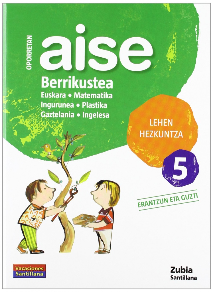 [9788498940688] Aise Berrikustea 5 Lehen Hezkuntza Oporretan