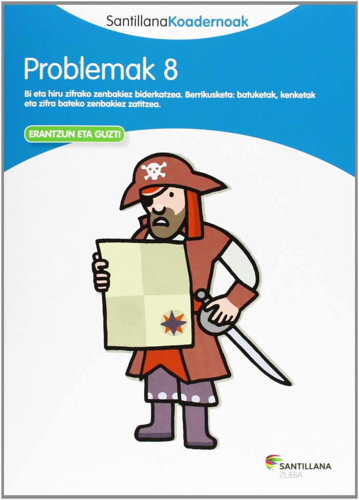 [9788498943320] Problemak 8. Koadernoak Matematikako