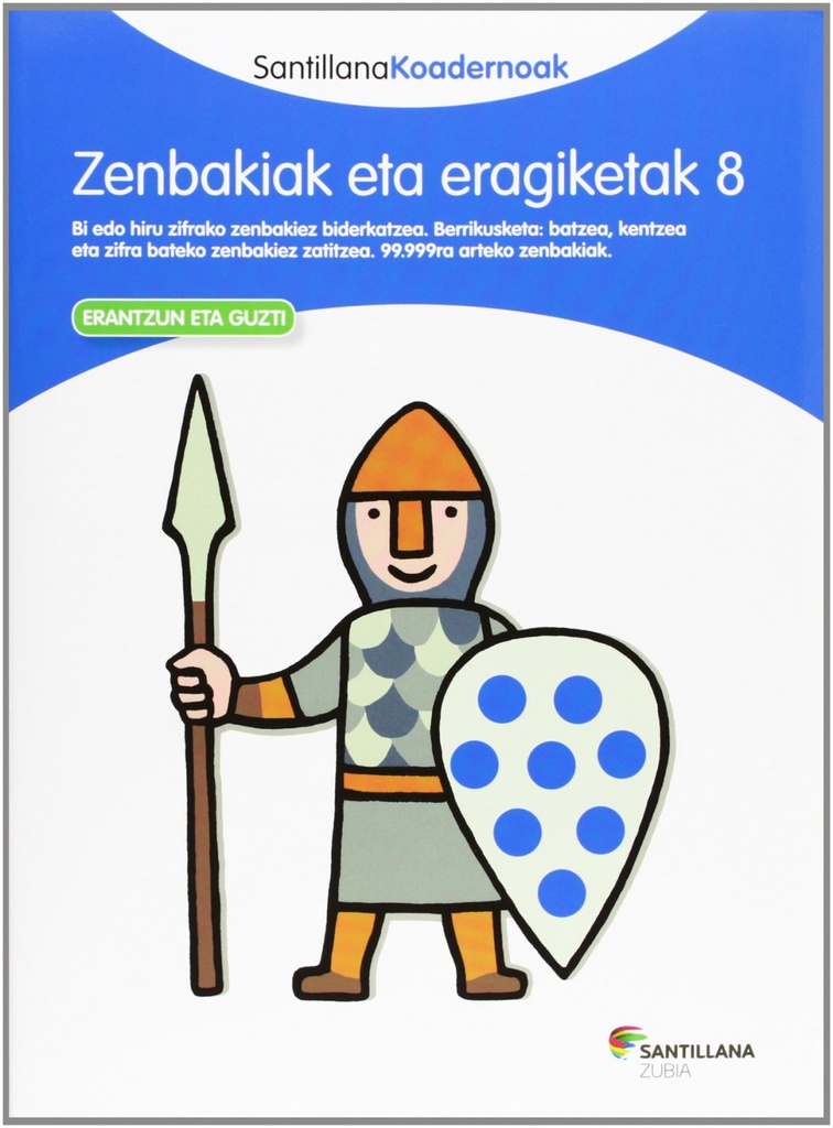 [9788498943849] Zenbakiak Eta Eragiketak 8. Koadernoak