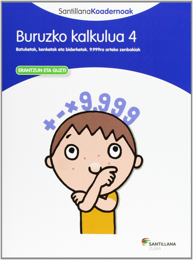 [9788498944341] Buruzko Kalkulua 4. Koadernoak