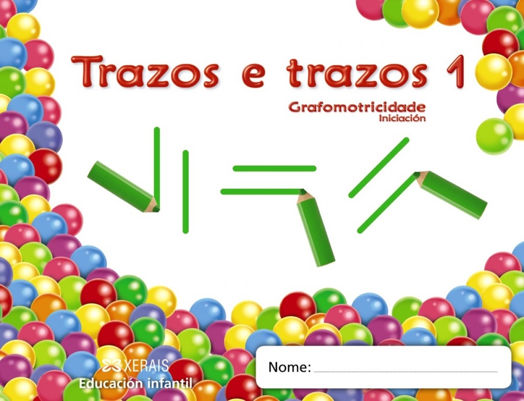 [9788499142258] Grafomotricidade 1.(3 Anos).(trazos e Trazos)