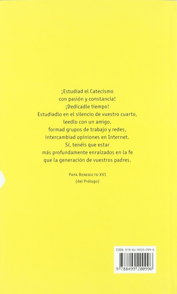 [9788499200996] Youcat: catecismo joven de iglesia católica