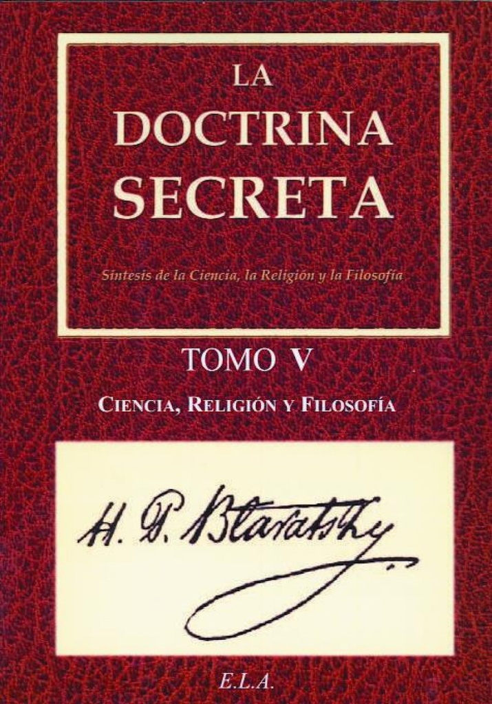 [9788499500997] La Doctrina Secreta