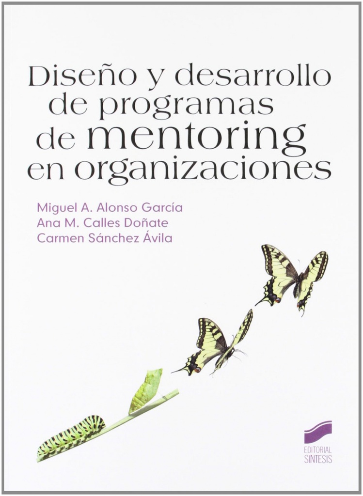 [9788499589190] Diseño y Desarrollo Programas Mentoring en Organizaciones