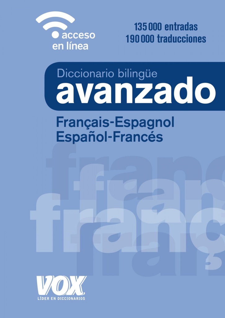 [9788499743035] Diccionario Avanzado FRANçAIS-ESPAGNOL, Español-frances