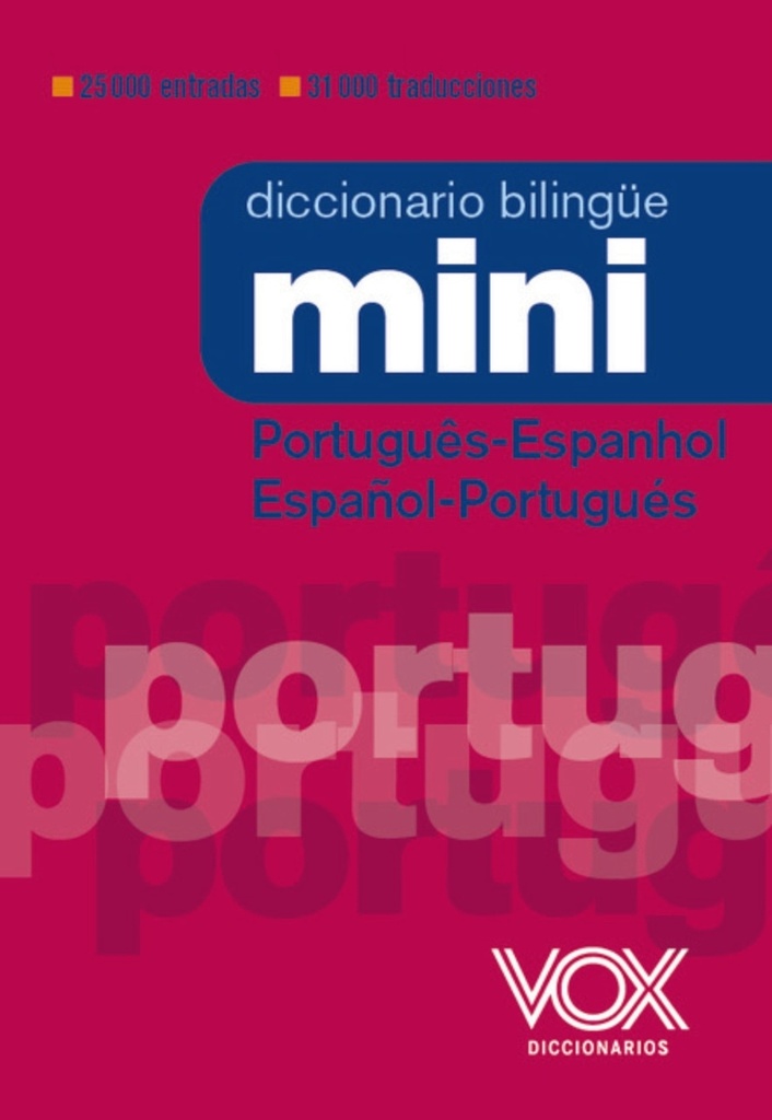 [9788499744056] Diccionario Mini Português- Espanhol / Español-Portugués