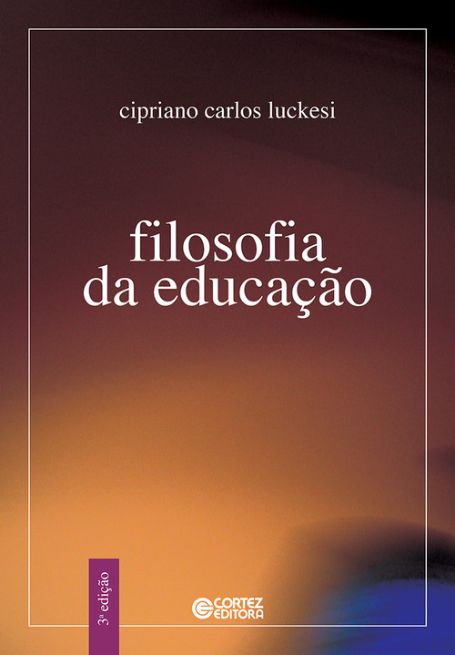 [9788524916229] Filosofia da educação