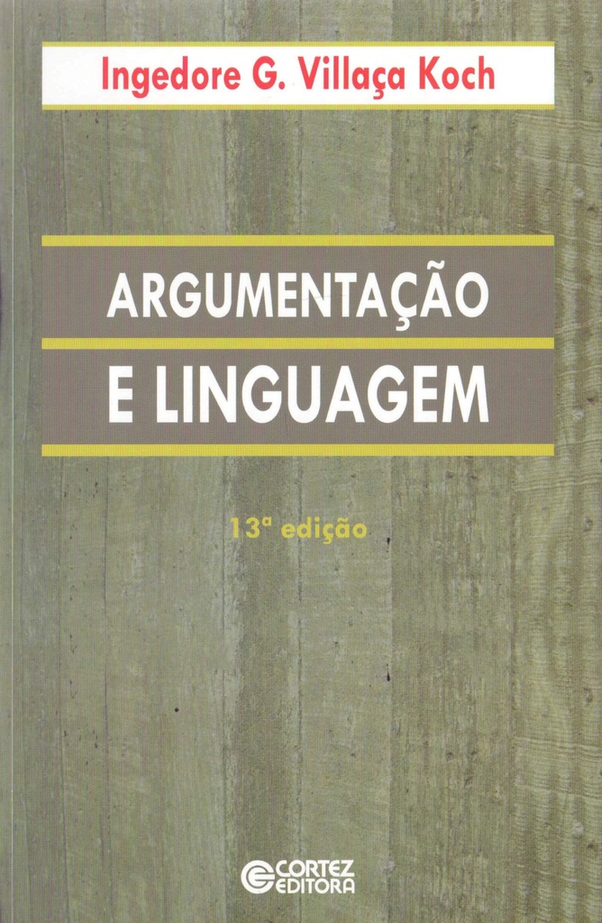 [9788524916861] Argumentação e linguagem