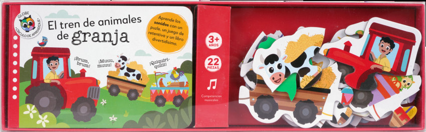 [9788742553602] El tren de animales de granja
