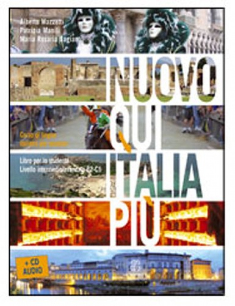[9788800205917] Nuovo qui italia piu b2-c1 libro+cd