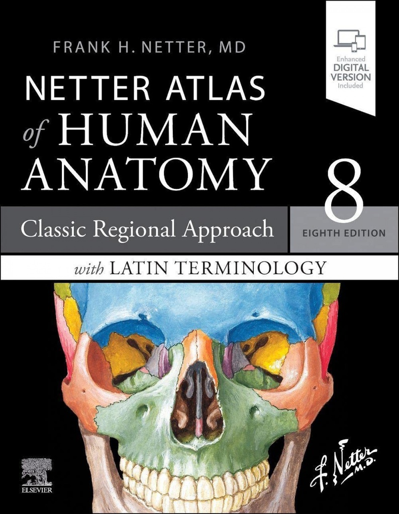 [9780323760232] Netter Atlas Human Anatomy: Regional Approach Latin Termin