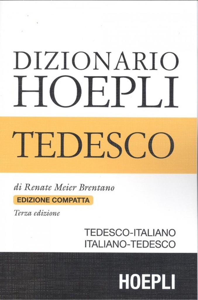 [9788820390945] Dizionario Di Tedesco