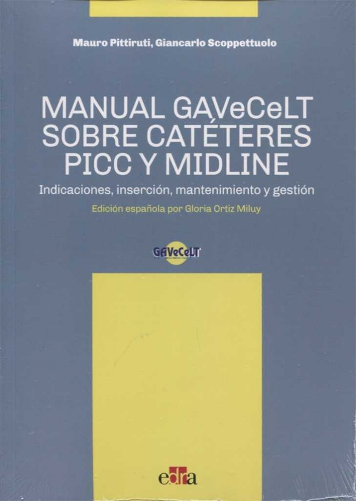 [9788821447426] Manual Gavecelt Sobre Catèteres Picc y Midline