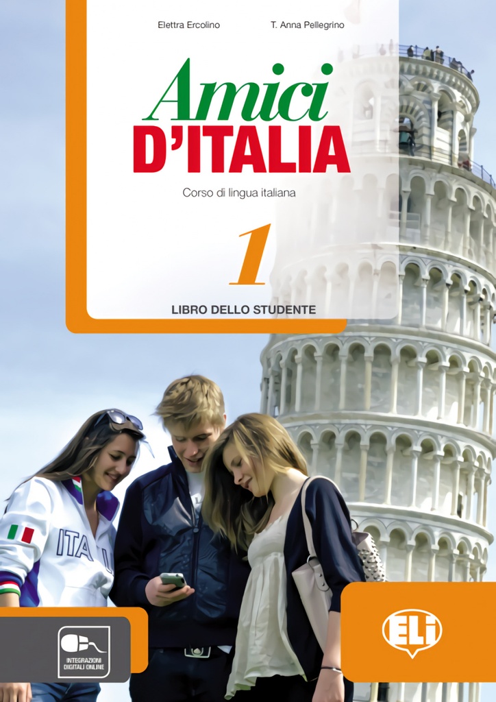 [9788853615114] Amici 1 D'italia Libro Alumno