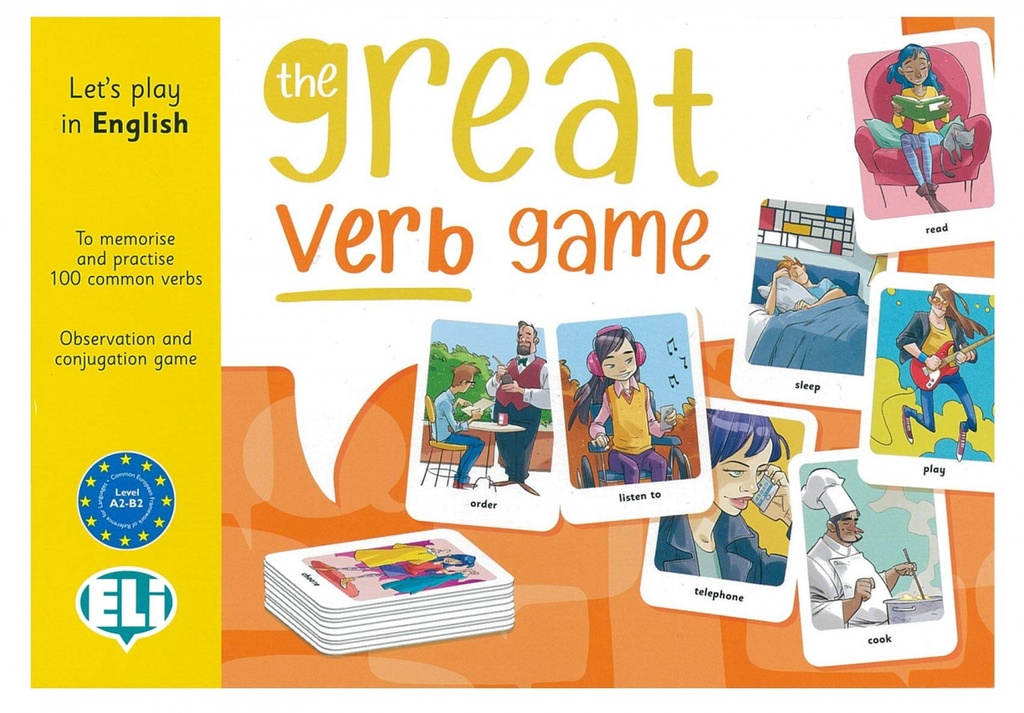 [9788853628077] Great Verb Game English