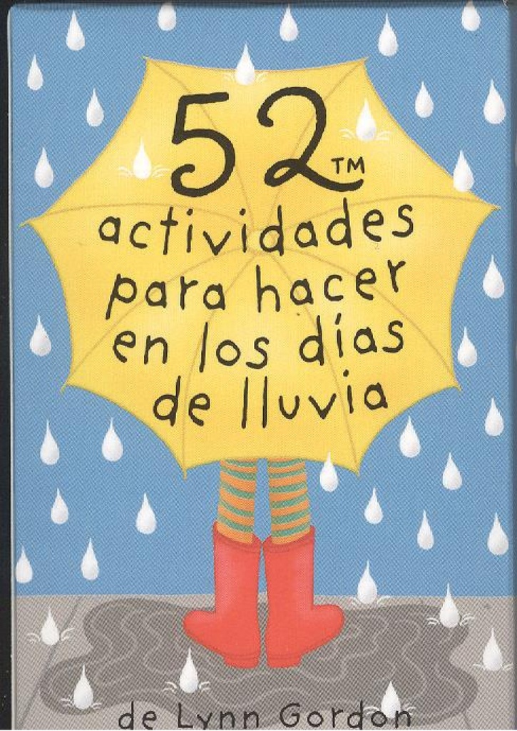 [9788868213046] Baraja 52 Actividades para Hacer en los Días de Lluvia
