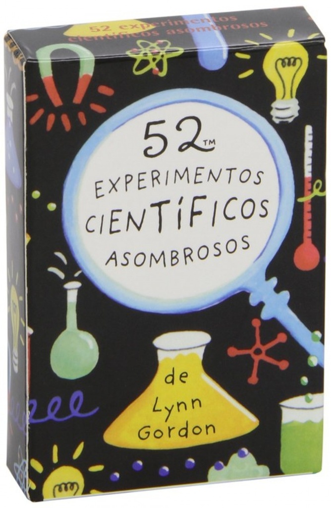 [9788868213060] Baraja 52 Experimentos Cientificos Asombrosos
