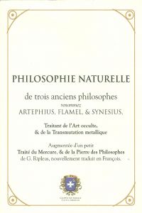 [9788889662229] Philosophie naturelle