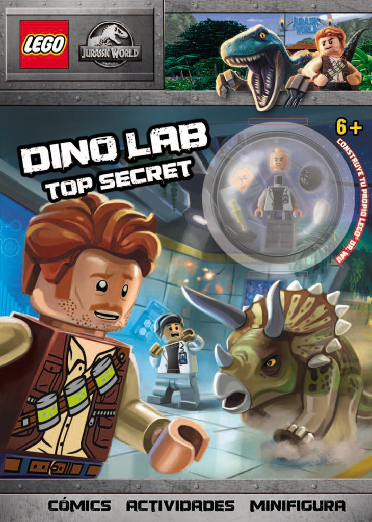 [9788893679886] Lego Jurassic World. Dino Lab Top Secret