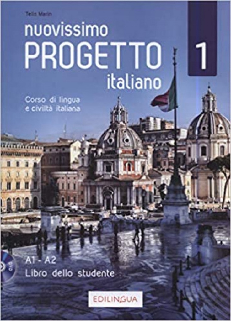 [9788899358501] Nuovissimo Progetto Italiano 1 Libro Dello Student +dvd