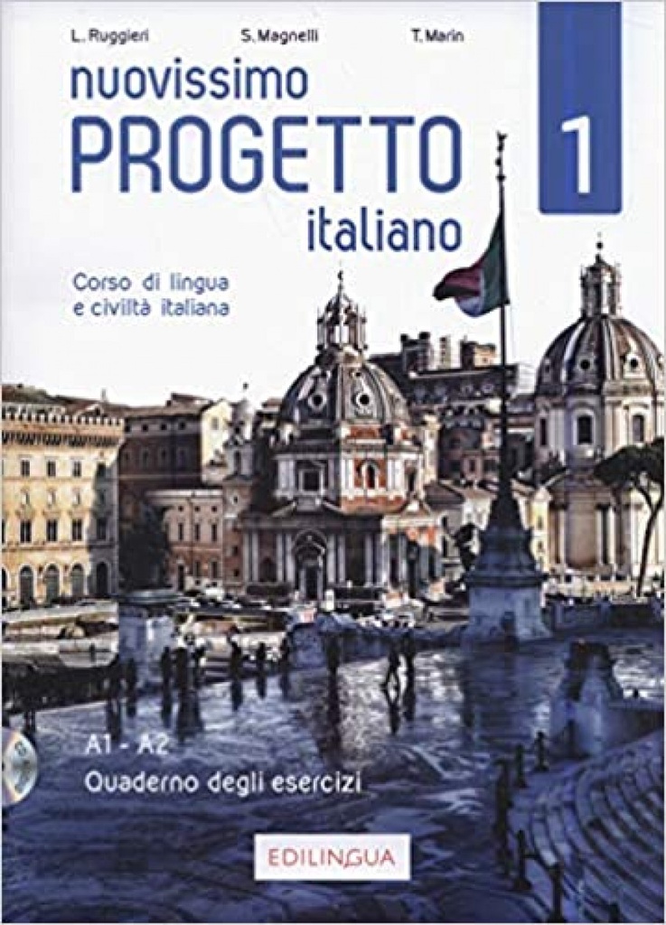 [9788899358525] Nuovissimo Progetto Italiano 1 Quaderno Degli Esercizi +cd
