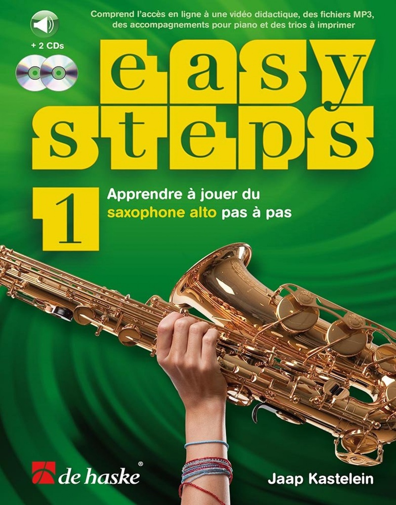 [9789043152839] Easy steps 1 saxophone alto