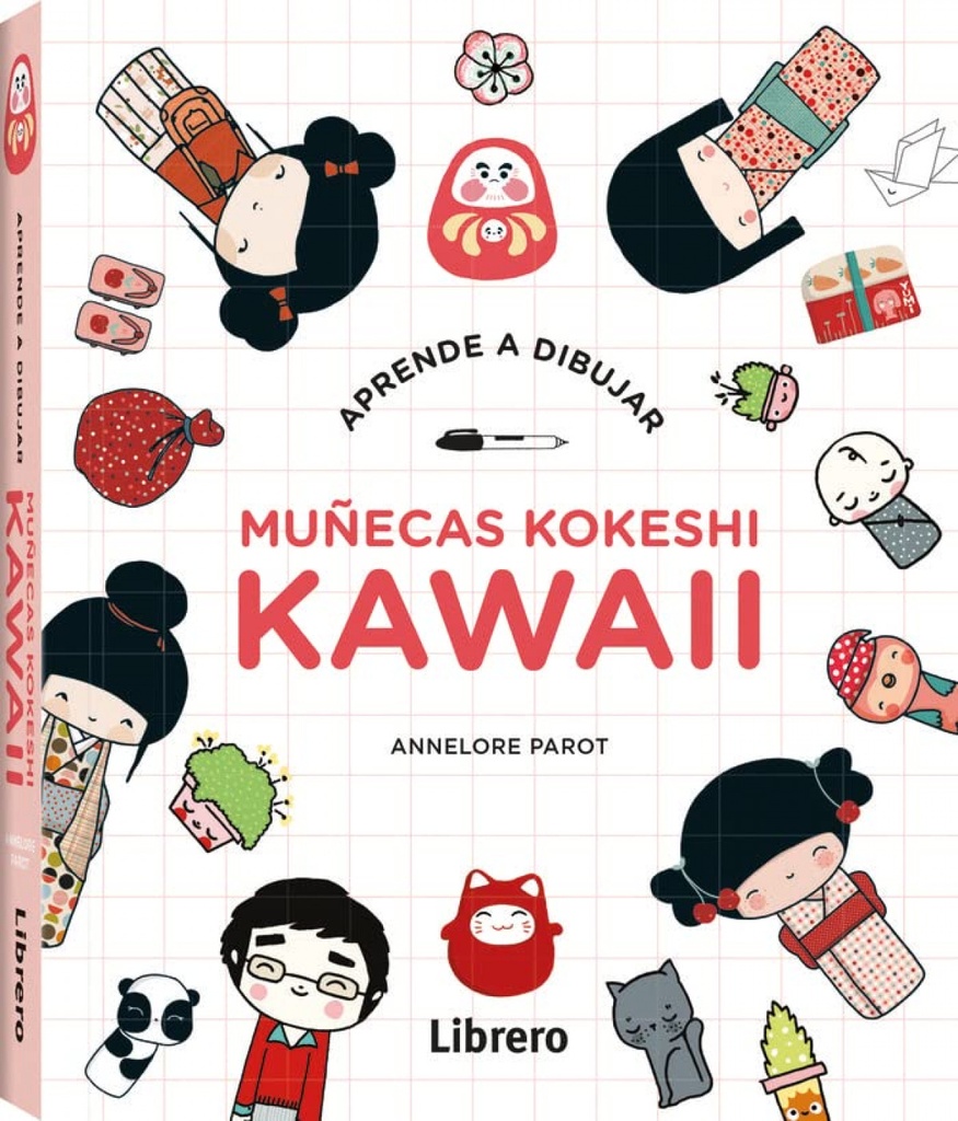 [9789072267504] Kawaii Muñecas Kokeshi