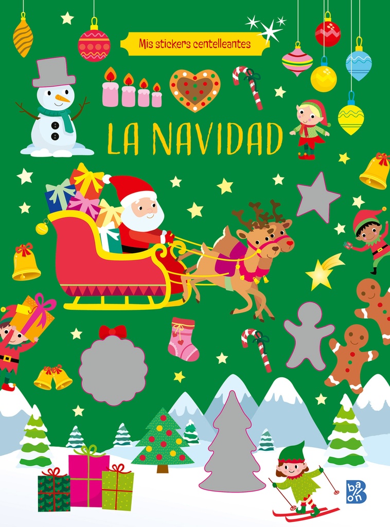 [9789403234595] Mis Stickers Centelleantes - la Navidad