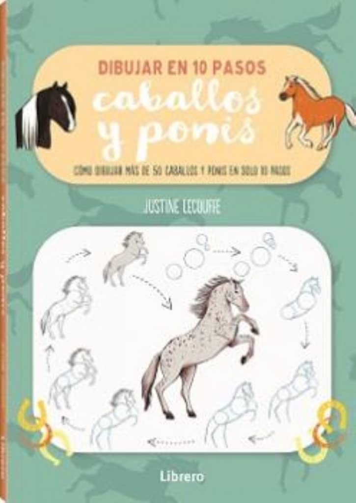 [9789463598897] Dibujar Caballos y Ponis en 10 Pasos