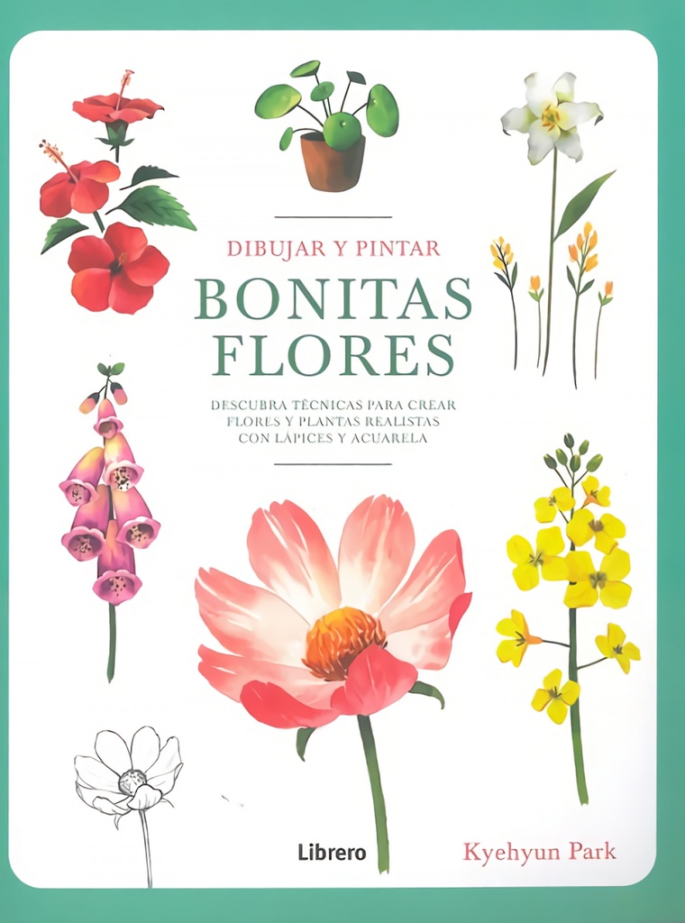 [9789463599290] Dibujar y Pintar Bonitas Blores