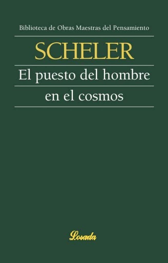 [9789500392921] El puesto del hombre en el cosmos