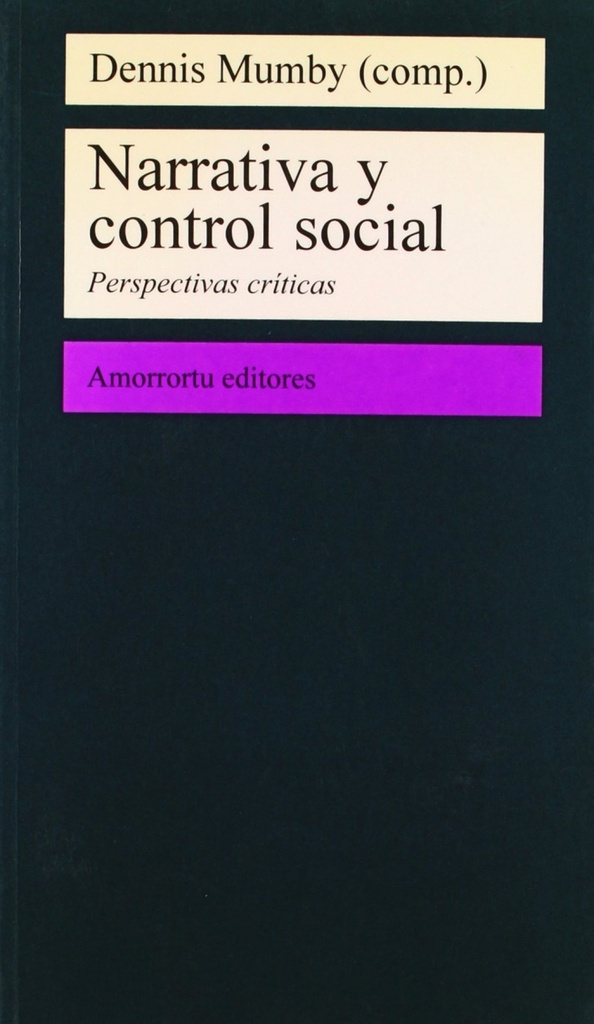[9789505186495] Narrativa y Control Social