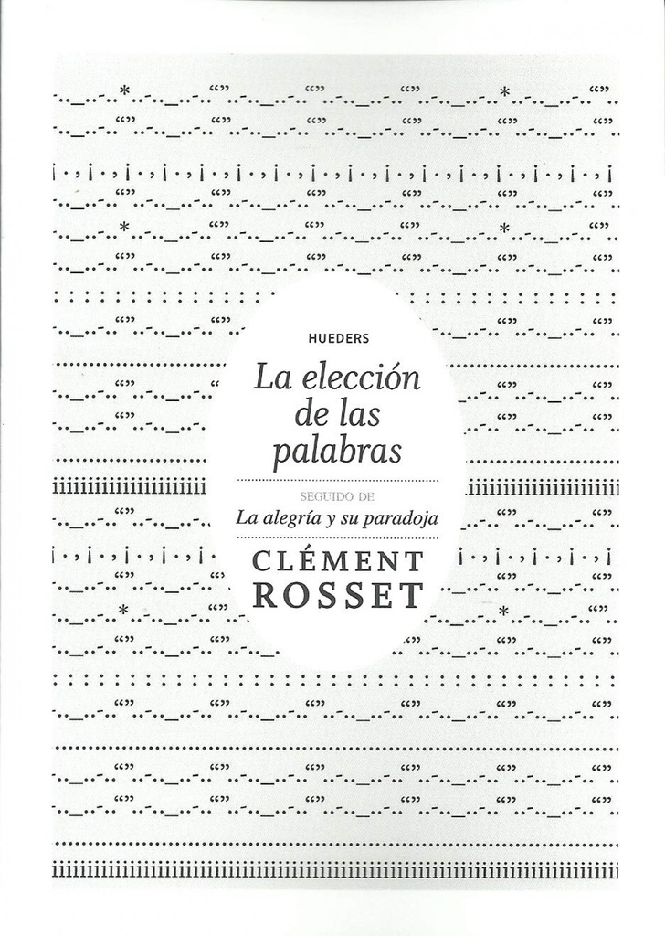 [9789568935078] La elección de las palabras