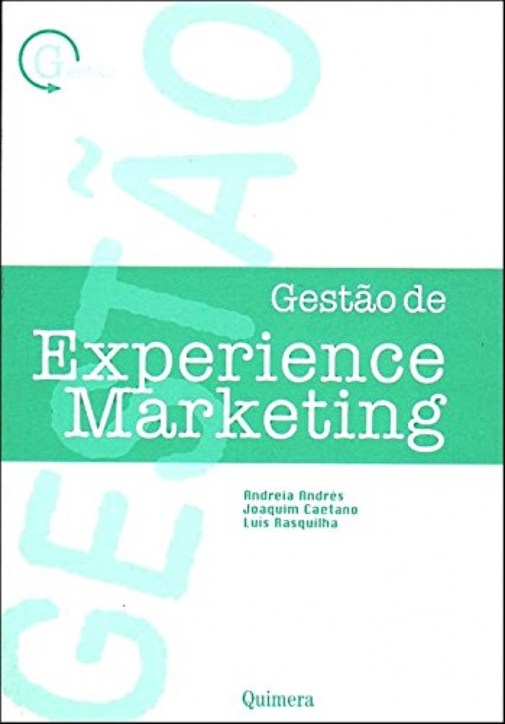 [9789725891605] Gestao de Experience Marketing