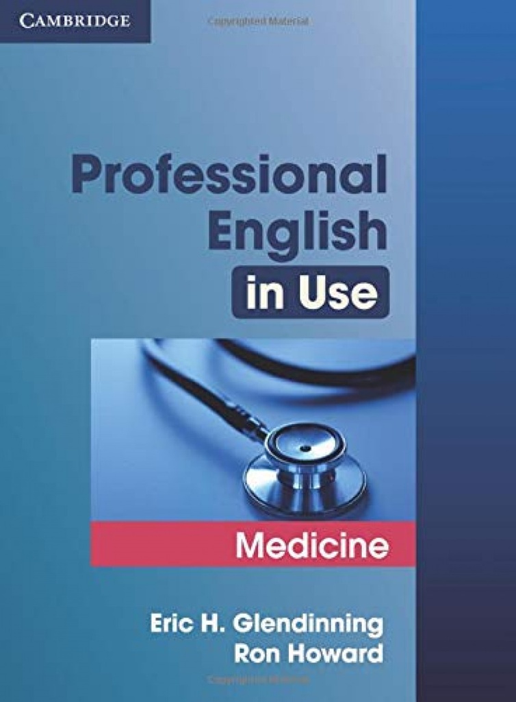 [9780521682015] Professional English in Use: Medicine (+key)