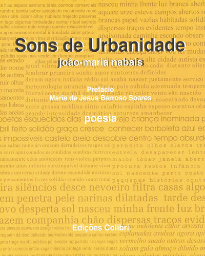[9789727722587] Sons de Urbanidade - Poemas