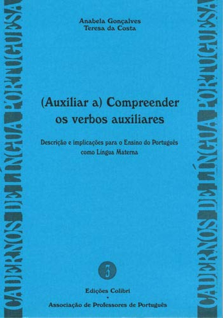 [9789727723461] Compreender Os Verbos Auxiliares