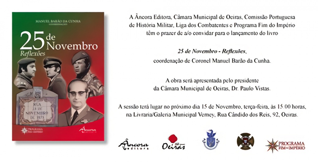 [9789727805747] 25 de novembro. Reflexões
