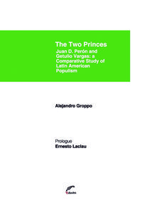 [9789871518180] The Two Princes. Juan D. Peron and Getulio Vargas. a Compara