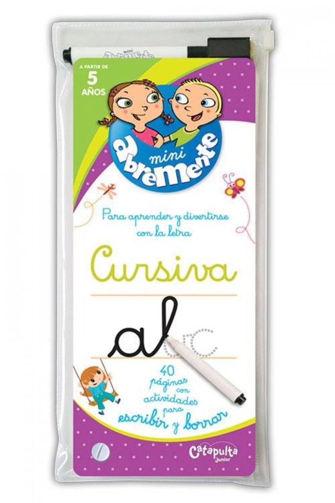 [9789876375146] Mini Abremente Cursiva para Escribir y Borrar