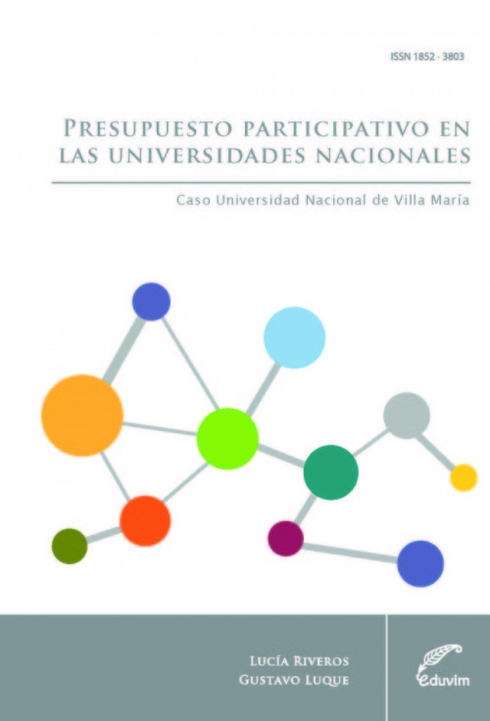 [9789876990936] Presupuesto Participativo en las Universidades Nacionales