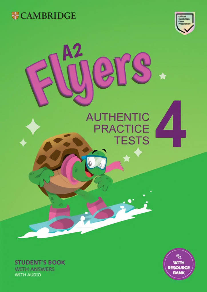 [9781009036283] A2 Flyers 4. Practice Tests with Answers, Audio and Resource Bank