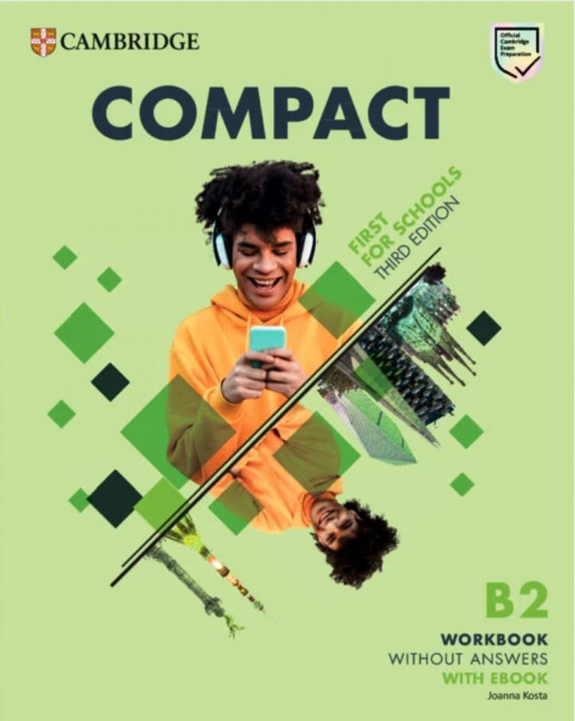 [9781009167222] Compact First For Schools B2 First Workbook without Answers with eBook