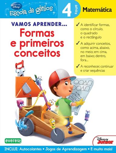 [9789895016211] Vamos Aprender : Formas e Primeiros Conceitos: 4 Anos: Matemática